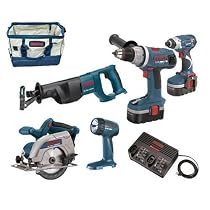 Bosch CPK50-18 18-Volt 5 Tool Cordless Combo Kit