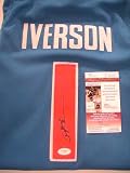 ALLEN IVERSON SIGNED AUTOGRAPHED JERSEY DETROIT PISTONS JSA
