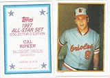 1987 Topps Glossy All Star Send In Baseball Card Cal Ripken Jr. Baltimore Orioles