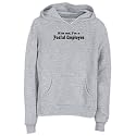 Sweatshirt Woman Heather Gray " Kiss Me, I Am Postal Employee " Occupations