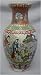 Eight Immortals - hand painted oriental vase 12