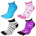 For Flip Flops Cotton Socks for Women Pack of 4