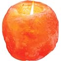 WBM Himalayan Natural Crystal Salt 1 Tealight Candle Holder