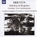 Britten - Sinfonia da Requiem; Four Sea Interludes