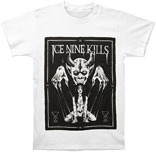 Ice Nine Kills Men's Communion Of The Cursed T-shirt Large White
