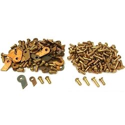 150 Clock Click Rivets Clockmakers Brass Repair Parts