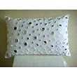 Mirrors - Decorative Pillow Covers - Rectangle Pillow Cover with Mirror Embroidery