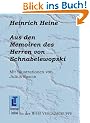 Aus den Memoiren des Herren von Schnabelewopski. Literarische Tradition