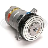 Delphi CS0123 New Compressor And Clutch