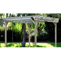 Redwood Garden Pergola 10X12