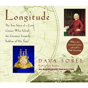 Longitude by Dava Sobel, Kate Reading, and Neil Armstrong