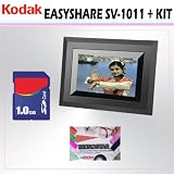 Kodak Easyshare SV-1011 10-inch Digital Picture Frame + 1GB Accessory Kit