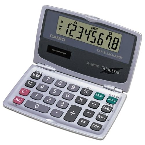 Casio Sl 100l Solar Calculator Folding