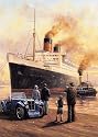 Jumbo Puzzle - Queen Mary, Evening Departure (1000 pieces)