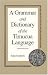 Book A Grammar and Dictionary of the Timucua Language