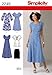 Simplicity Designs by Karen Z Pattern 2249 Womens Dress in 2 Lengths, Tunic, and Skirt Sizes 20W-28W