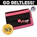 The RooSportPlus Magnetic Running Pouch - Magnetic Pocket to Hold Cell Phone, Wallet, Earphones - Securely Carry Essentials While Running - Magnetic Closure for Convenience - Pink, Large