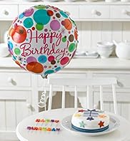 Birthday Cake Candles Balloon