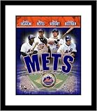 Carlos Delgado, Jose Reyes, Carlos Beltran and David Wright New York Mets MLB Framed 8x10 Photograph