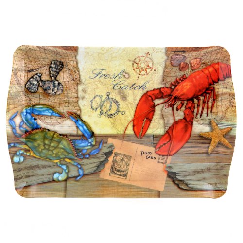 Merritt Fresh Catch Melamine Dishware 41130-4-D6R50, Type: Tray 17″