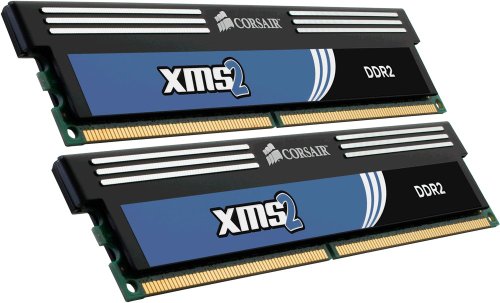Corsair TWIN2X4096-6400C5C 4GB XMS2 PC2-6400 800Mhz 240-pin Dual Channel DDR2 Desktop Memory
