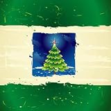 Christmas Tree - 18H x 18W - Peel and Stick Wall Decal by Wallmonkeys
