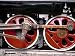Main Wheels of Steam Locomotive, Tangshan, China Art Photographic Poster Print by Jam...