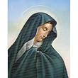 Carded 8"x10" Prints for Framing - Our Lady of Sorrows - Linen Paper - 7 and 4 Color Process Printing