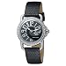 Pierre Cardin Women's Time Couture Collection Revue Crystal Accented Leather Strap Watch #PC068782001