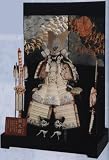 鎧飾り平飾五月人形よろい 1/3　白鷹鎧(鶴) ys-1410