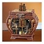 Charles Wysocki Frederick The Literate Cat Collectible Porcelain Music Box by Ardleigh Elliott