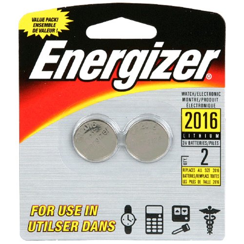 Energizer Lithium Coin Blister Pack Watch/Electronic Batteries, 2 - Count (Pack of 12)