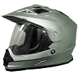 AFX FX-39 DUAL SPORT SOLID FULL-FACE HELMET SILVER 3XL