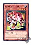 2010 YuGiOh 5D's Gold Series 3 (Three) # GLD3-EN008 Amazoness Tiger (Common)