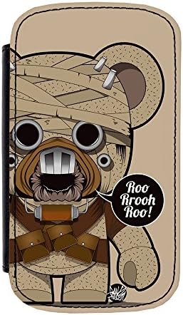 Tusken Raider Premium Faux PU Leather Case, Protective Hard Cover Flip Case for Samsung Galaxy S4 by Gangtoyz