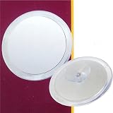 Suction Cup 3X Magnifying Mirror with 6" Acrylic Frame