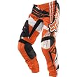 Fox Racing 180 Undertow Youth Boys Motocross Motorcycle Pants w/ Free B&F Heart Sticker Bundle - Orange