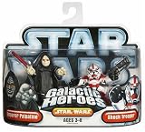 Star Wars Galactic Hero Emperor & Red Shock Trooper