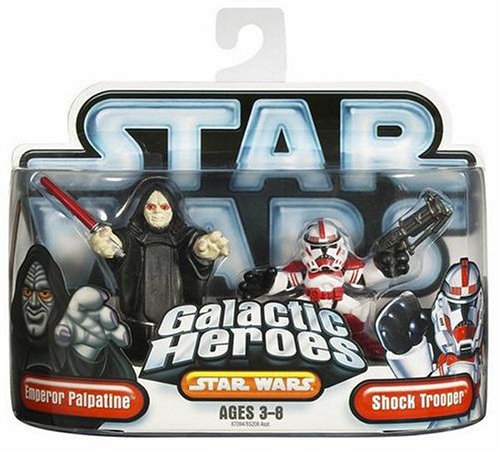 Star Wars Galactic Hero Emperor & Red Shock Trooper