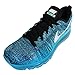 Nike WMNS Flyknit Air Max 620659-003 Black/White/Tide Pool Blue Women's Shoes