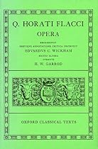 Horace Opera (Oxford Classical Texts)