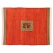 EXP Handmade Intricately Stitched Silk And Linen Place Mats Set Of 2