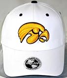 Iowa Hawkeyes White One-Fit Hat