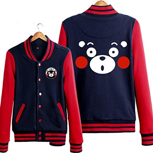New KUMAMON Chiaki Nanami Cosplay Hooded Coat Zipper Hoodies Jacket (01, XL)