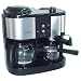 Hinari CC905 Cafe Continental 2 in 1 Espresso/Cappuccino and Filter Coffee Maker Black