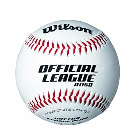 Wilson WTA 1150T Youth League Baseballs (1-Dozen, Retail Package)