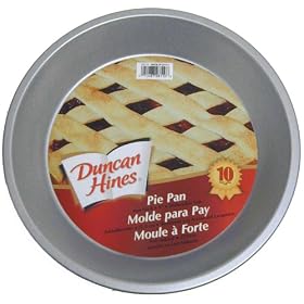 Click here to buy Chicago Metallic Duncan Hines 9-Inch Pie Pan by Chicago Metallic.