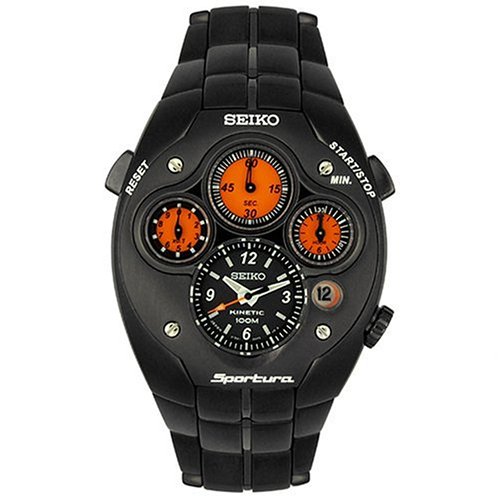 Seiko Mens Sportura Limited Edition Kinetic Chronograph Watch #SLQ019 Seiko Mens Sportura Limited Edition Kinetic Chronograph Watch #SLQ019