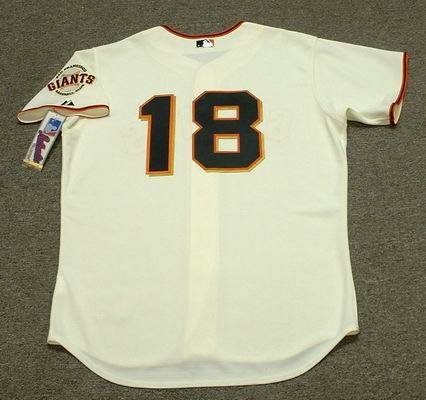 MATT CAIN San Francisco Giants AUTHENTIC Majestic Athletic Home Baseball Jersey, 48/XL