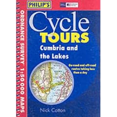 Cumbria and the Lakes (Philip's Cycle Tours)
